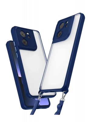 Newface Xiaomi Mi 13T Pro Kılıf Penta Silikon Kılıf - Lacivert