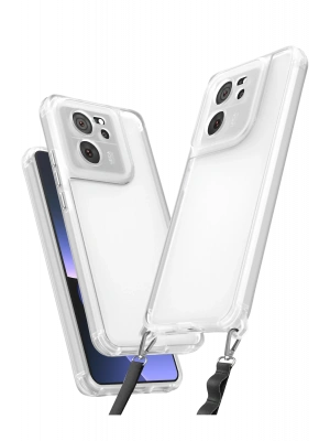 Newface Xiaomi Mi 13T Pro Kılıf Penta Silikon Kılıf - Şeffaf