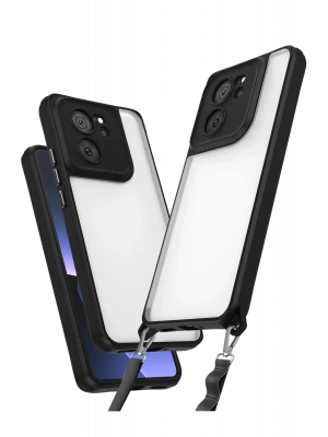 Newface Xiaomi Mi 13T Pro Kılıf Penta Silikon Kılıf - Siyah