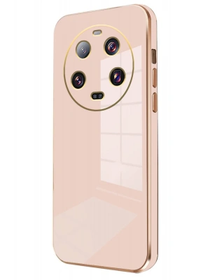 Newface Xiaomi Mi 14 Ultra Kılıf Volet Silikon - Pembe