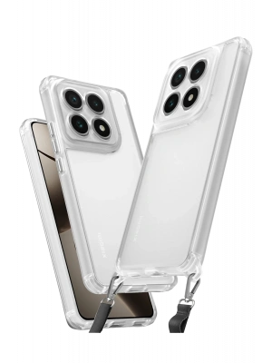 Newface Xiaomi Mi 14T Kılıf Penta Silikon Kılıf - Şeffaf