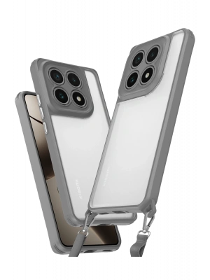 Newface Xiaomi Mi 14T Kılıf Penta Silikon Kılıf - Titan Gri