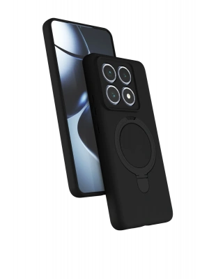 Newface Xiaomi Mi 14T Pro Regal Magsafe Standlı Kapak - Siyah