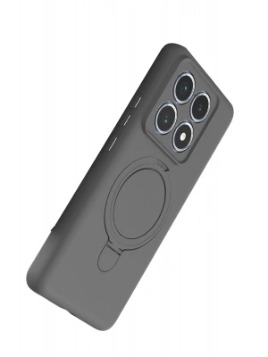 Newface Xiaomi Mi 14T Pro Regal Magsafe Standlı Kapak - Titan Gri