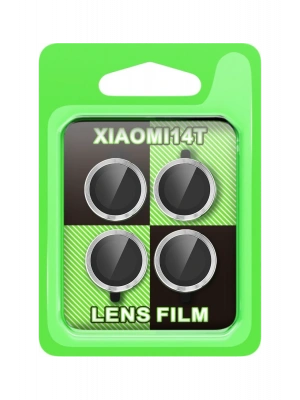 Newface Xiaomi Mi 14T Raze Metal Kamera Lens - Gümüş