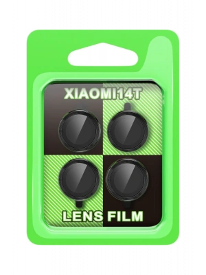 Newface Xiaomi Mi 14T Raze Metal Kamera Lens - Siyah