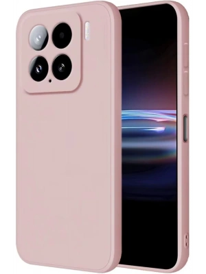 Newface Xiaomi Mi 15 Kılıf Nano içi Kadife Silikon - Pudra