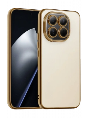 Newface Xiaomi Mi 15 Razer Lensli Silikon - Gold