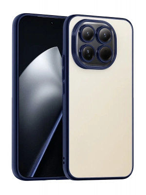 Newface Xiaomi Mi 15 Razer Lensli Silikon - Lacivert