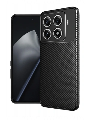 Newface Xiaomi Mi 15T Pro Auto Focus Karbon Kapak - Siyah