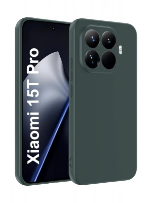 Newface Xiaomi Mi 15T Pro First Silikon - Koyu Yeşil