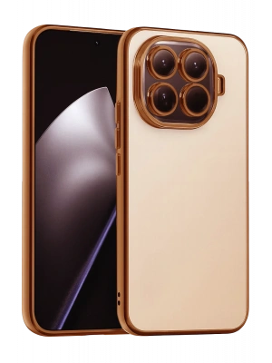 Newface Xiaomi Mi 15T Pro Razer Lensli Silikon - Çöl Titanyum