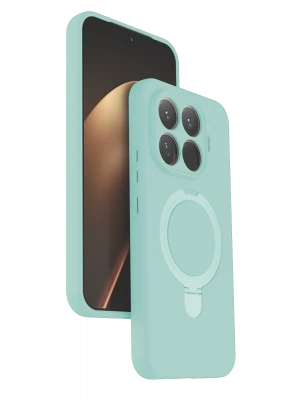Newface Xiaomi Mi 15T Pro Regal Magsafe Standlı Kapak - Su Yeşili