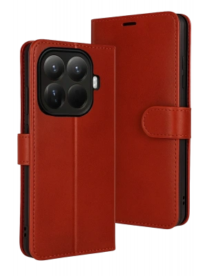 Newface Xiaomi Mi 15T Pro Trend S Plus Kapaklı Kılıf - Kırmızı