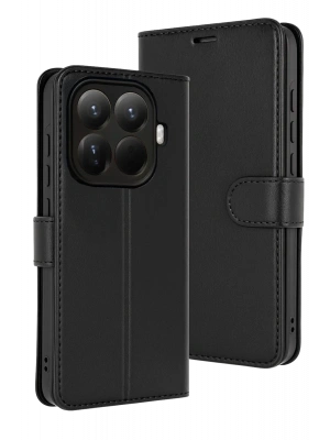 Newface Xiaomi Mi 15T Pro Trend S Plus Kapaklı Kılıf - Siyah