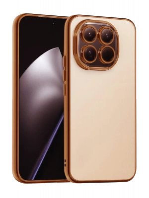 Newface Xiaomi Mi 15T Razer Lensli Silikon - Çöl Titanyum