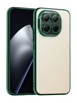 Newface Xiaomi Mi 15T Razer Lensli Silikon - Yeşil