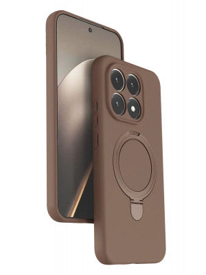 Newface Xiaomi Mi 15T Regal Magsafe Standlı Kapak - Çöl Titanyum