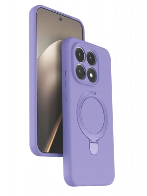 Newface Xiaomi Mi 15T Regal Magsafe Standlı Kapak - Lila