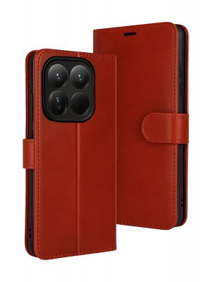 Newface Xiaomi Mi 15T Trend S Plus Kapaklı Kılıf - Kırmızı