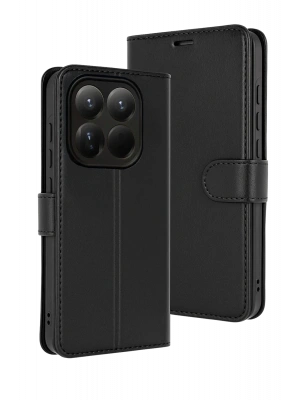 Newface Xiaomi Mi 15T Trend S Plus Kapaklı Kılıf - Siyah