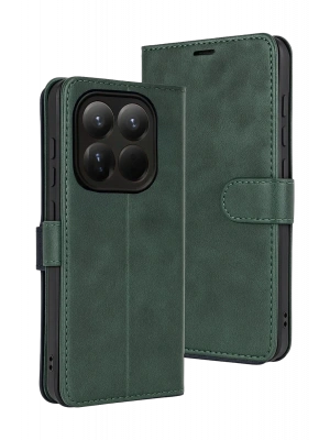 Newface Xiaomi Mi 15T Trend S Plus Kapaklı Kılıf - Yeşil