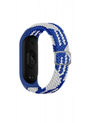 Newface Xiaomi Mi Band 4 Star Kordon - Mavi-Beyaz