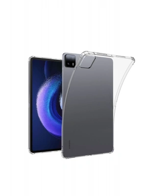 Newface Xiaomi Pad 6 Kılıf Anti Shock Tablet Silikon - Şeffaf