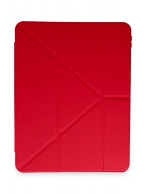 Newface Xiaomi Pad 6 Kılıf Kalemlikli Mars Tablet Kılıfı - Kırmızı