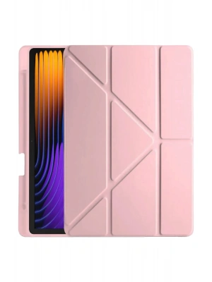 Newface Xiaomi Pad 7 Pro Kılıf Kalemlikli Mars Tablet Kılıfı - Rose Gold
