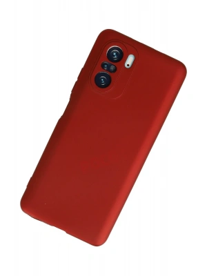 Newface Xiaomi Poco F3 Kılıf First Silikon - Kırmızı