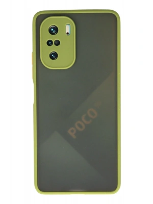 Newface Xiaomi Poco F3 Kılıf Montreal Silikon Kapak - Açık Yeşil