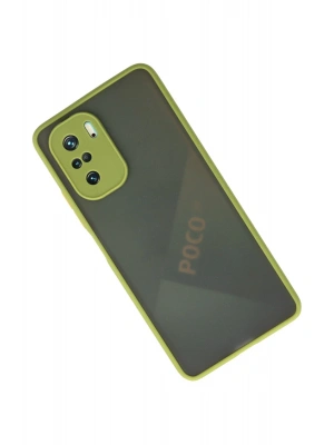 Newface Xiaomi Poco F3 Kılıf Montreal Silikon Kapak - Açık Yeşil