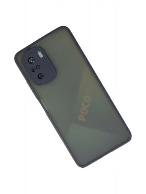 Newface Xiaomi Poco F3 Kılıf Montreal Silikon Kapak - Lacivert
