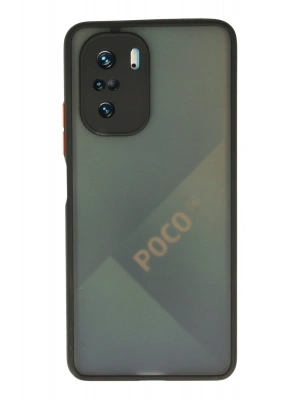 Newface Xiaomi Poco F3 Kılıf Montreal Silikon Kapak - Siyah