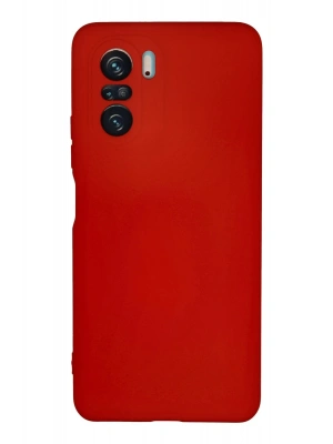 Newface Xiaomi Poco F3 Kılıf Nano içi Kadife Silikon - Kırmızı