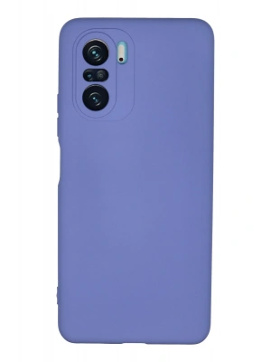 Newface Xiaomi Poco F3 Kılıf Nano içi Kadife Silikon - Lila