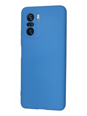 Newface Xiaomi Poco F3 Kılıf Nano içi Kadife Silikon - Mavi
