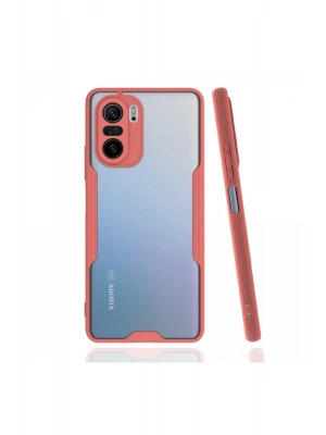 Newface Xiaomi Poco F3 Kılıf Platin Silikon - Pembe