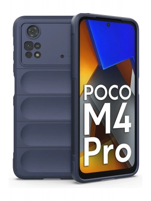 Newface Xiaomi Poco M4 Pro 4G Kılıf Optimum Silikon - Lacivert