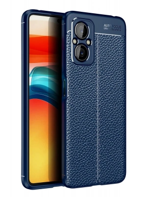 Newface Xiaomi Poco M5 Kılıf Auto Focus Kapak - Lacivert