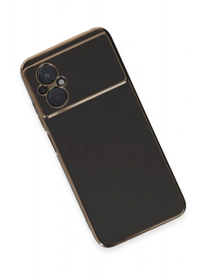 Newface Xiaomi Poco M5 Kılıf Volet Silikon - Siyah