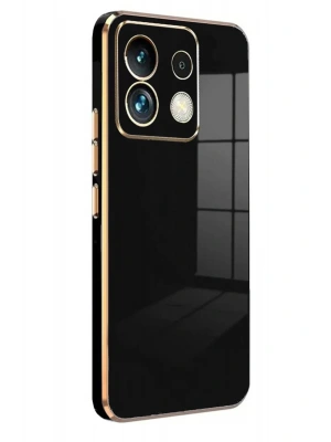 Newface Xiaomi Poco M6 Pro 4G Kılıf Volet Silikon - Siyah