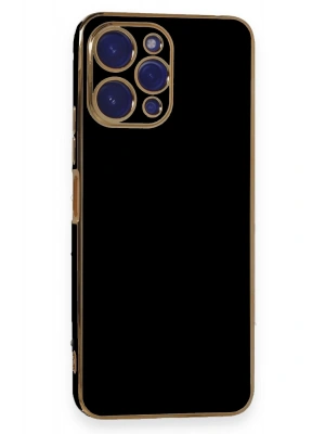 Newface Xiaomi Poco M6 Pro 5G Kılıf Volet Silikon - Siyah