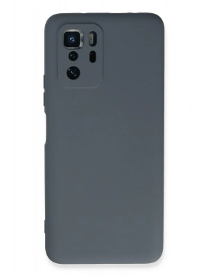 Newface Xiaomi Poco X3 GT Kılıf Nano içi Kadife Silikon - Gri
