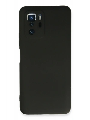 Newface Xiaomi Poco X3 GT Kılıf Nano içi Kadife Silikon - Siyah