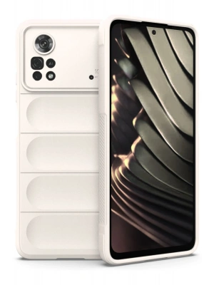 Newface Xiaomi Poco X4 Pro 5G Kılıf Optimum Silikon - Krem