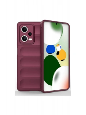 Newface Xiaomi Poco X5 5G Kılıf Optimum Silikon - Bordo