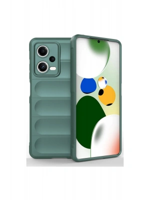 Newface Xiaomi Poco X5 5G Kılıf Optimum Silikon - Koyu Yeşil