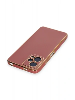 Newface Xiaomi Poco X5 5G Kılıf Volet Silikon - Kırmızı